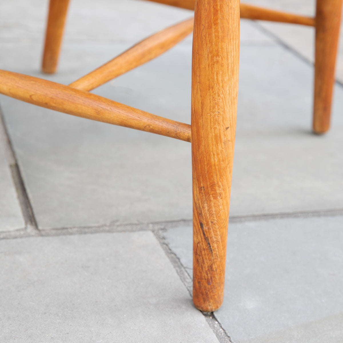 Solid Oak CH 18A 'Windsor Chair' / Frits Henningsen