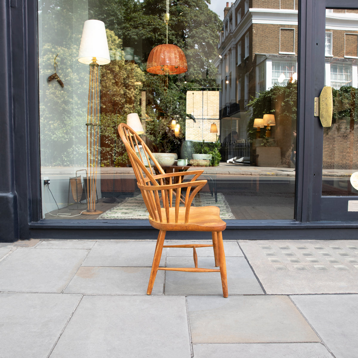 Solid Oak CH 18A 'Windsor Chair' / Frits Henningsen