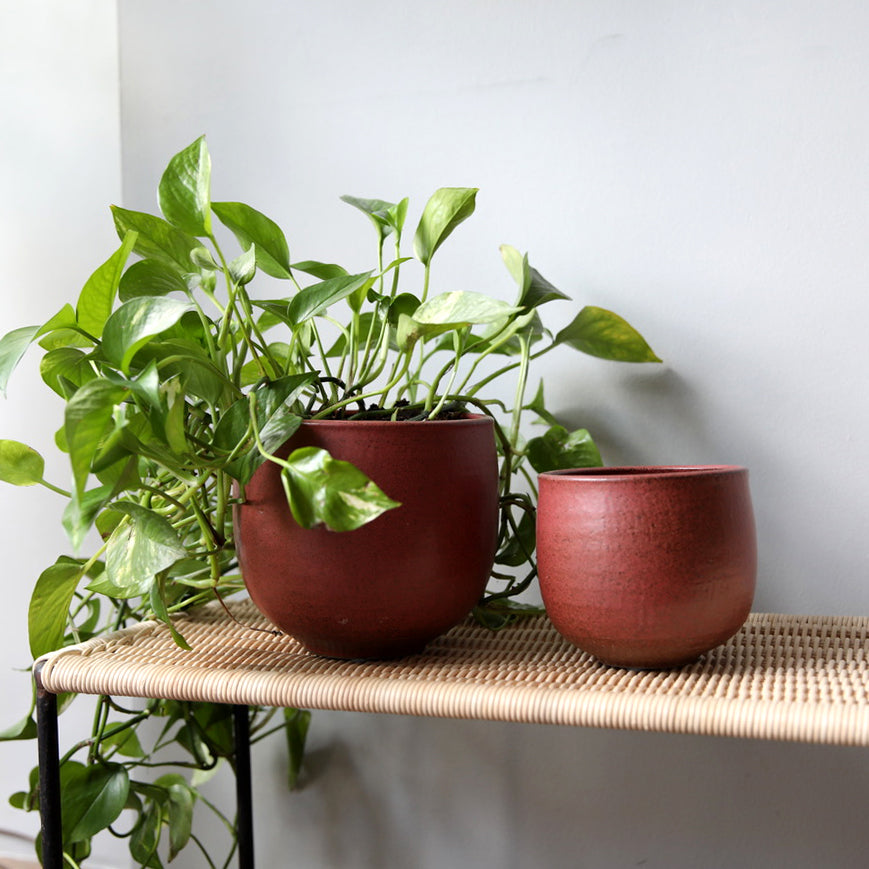 Small Planter / Red Glaze / KH Würtz
