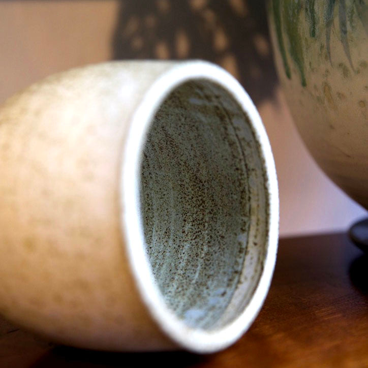 Medium Planter / White Glaze / KH Würtz