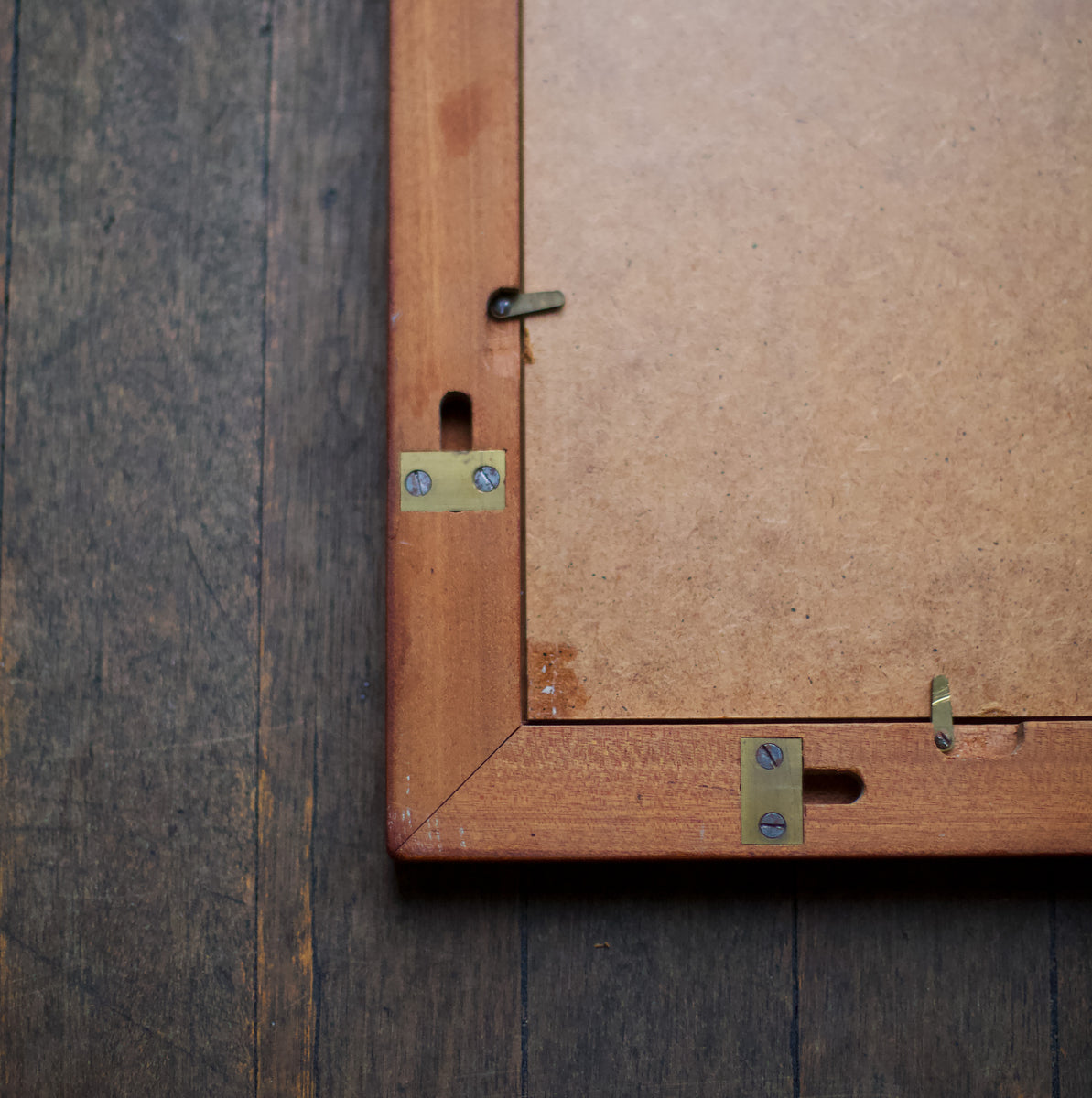 Large Solid Mahogany Frame / Kaare Klint, Denmark 1940s
