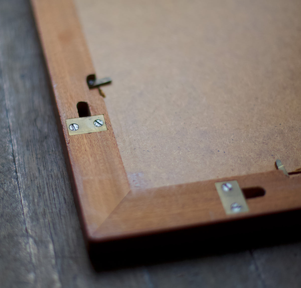 Large Solid Mahogany Frame / Kaare Klint, Denmark 1940s