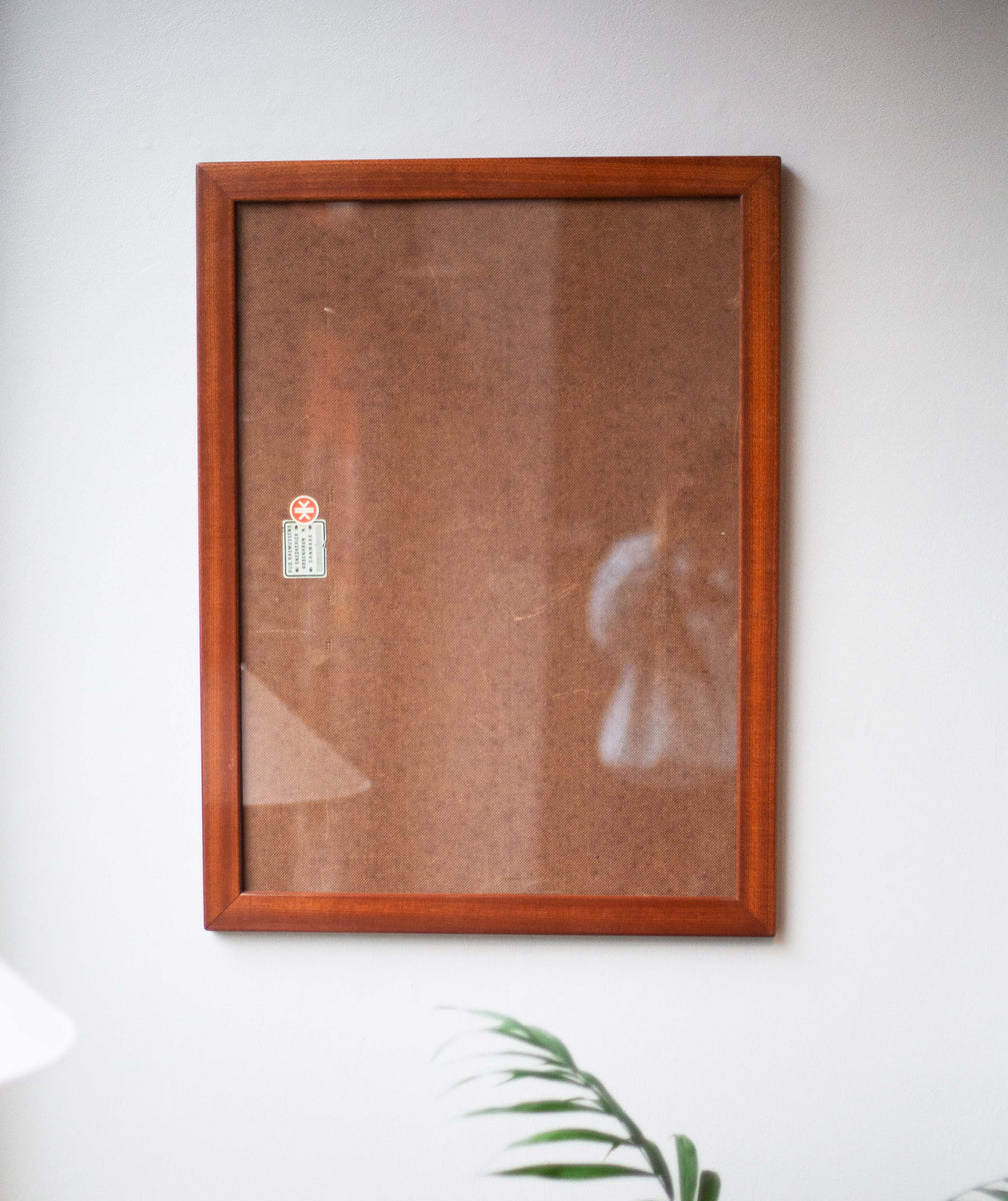 Large Solid Mahogany Frame / Kaare Klint, Denmark 1940s