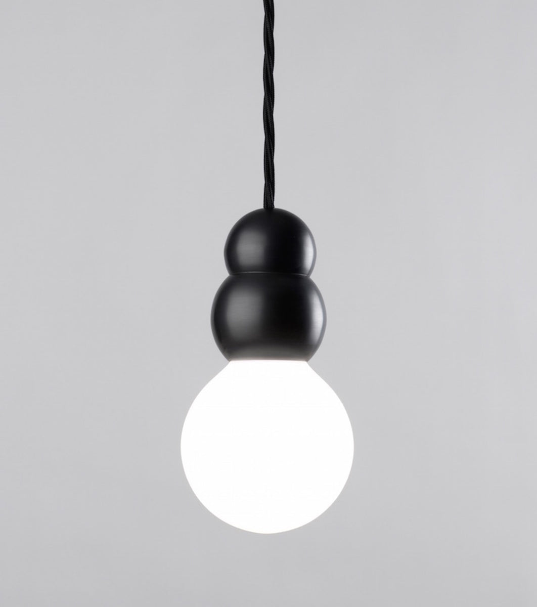 Simplistic Ball Light Large Flex Black Patinated Michael Anastassiades - Image 1