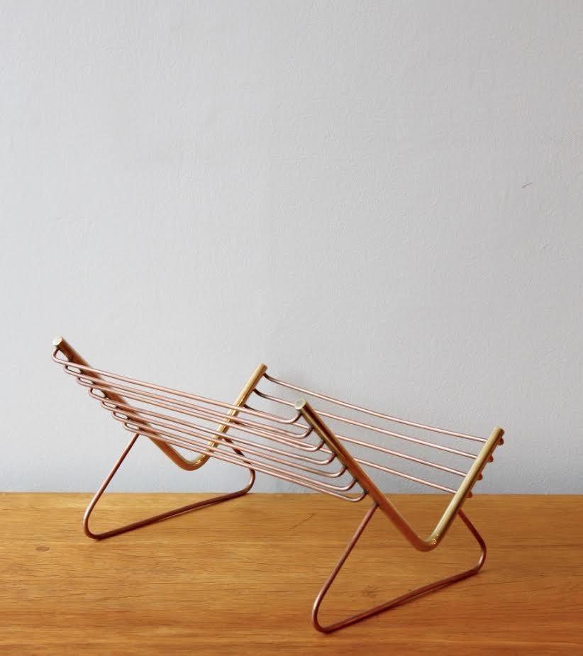 Brass and Copper Book Holder  Carl Auböck - Image 2