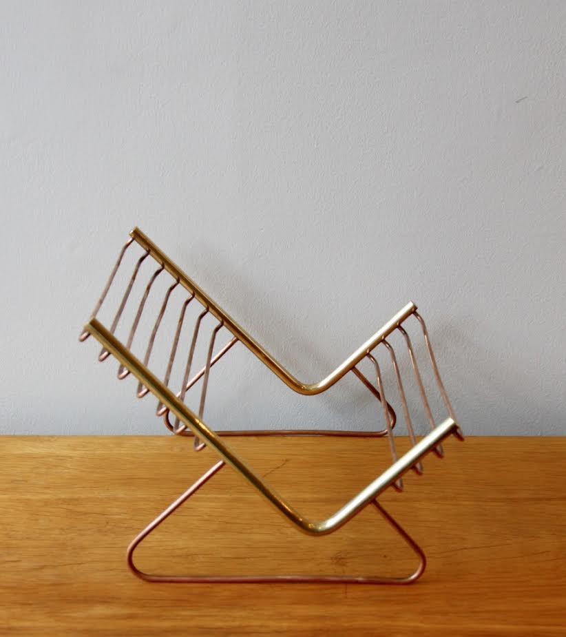 Brass and Copper Book Holder  Carl Auböck - Image 3