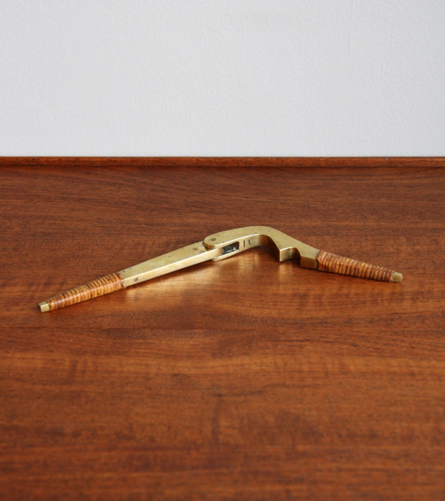 Brass & Cane Nutcrackers by Bauhaus Trained Carl Auböck - Image 4