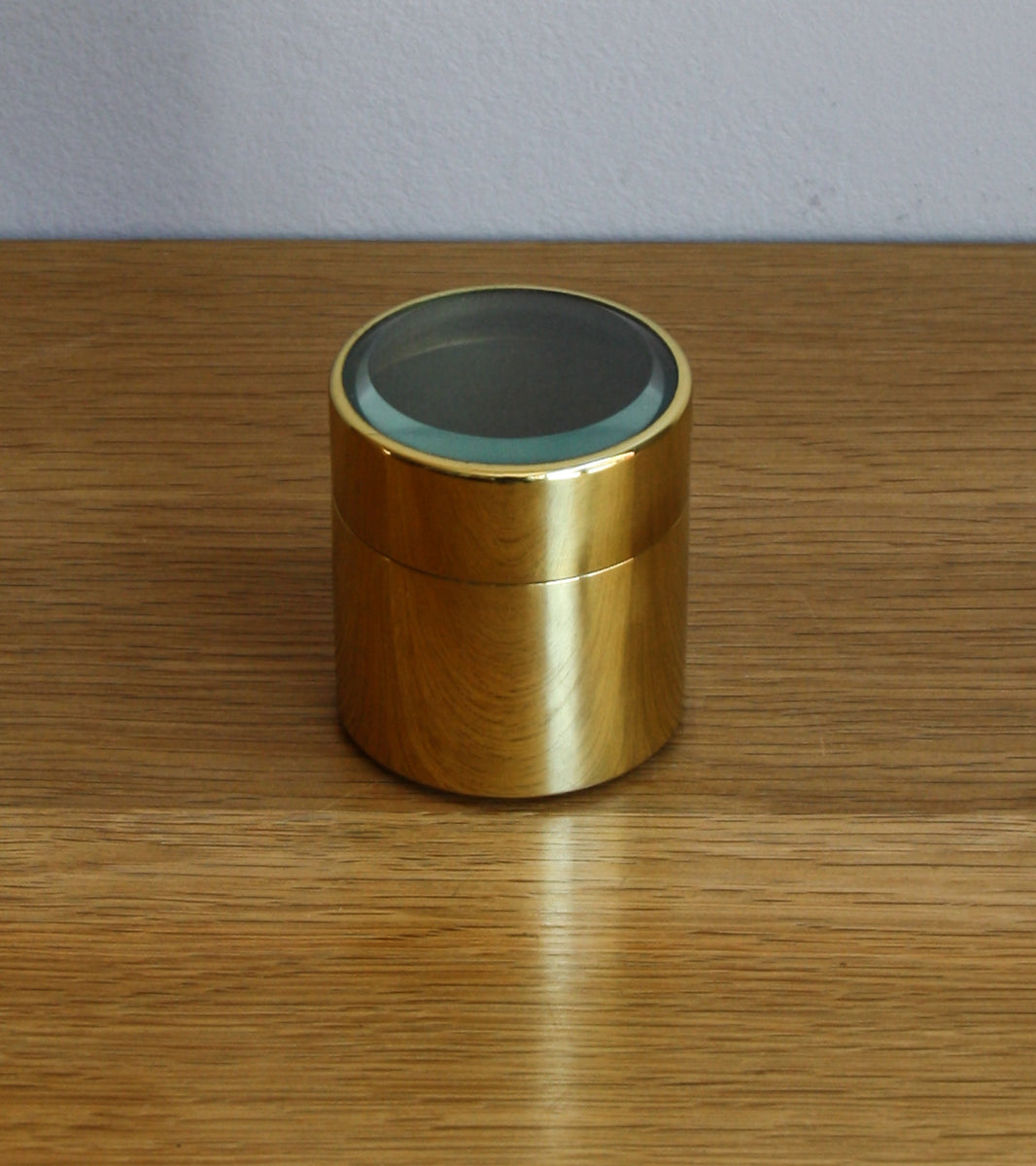 Brass & Glass Canister Carl Auböck - Image 1