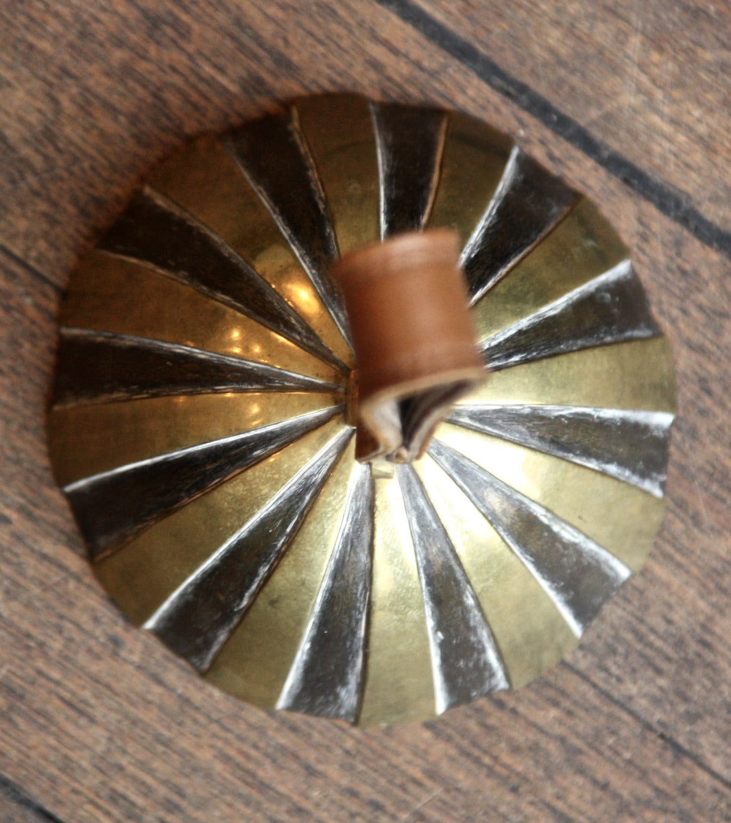 Brass Striped Bell Carl Auböck - Image 3