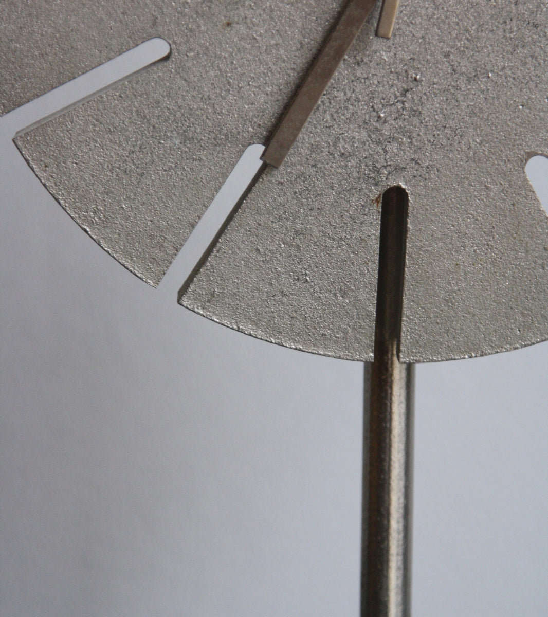 Cast Nickel Table Clock Carl Auböck - Image 8