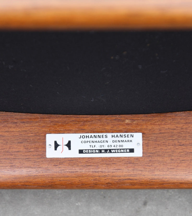 Cognac Leather Chair Hans Wegner - Image 13