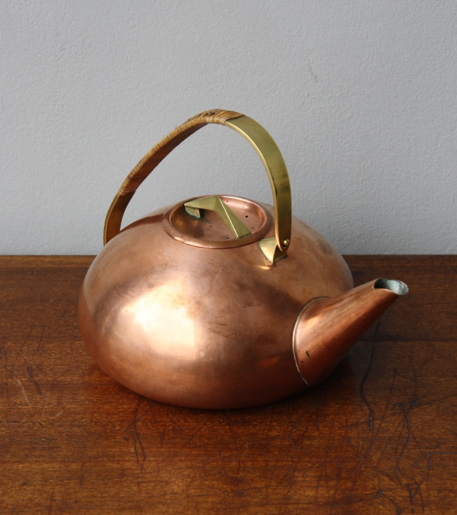 Copper and Brass Teapot Carl Auböck - Image 3