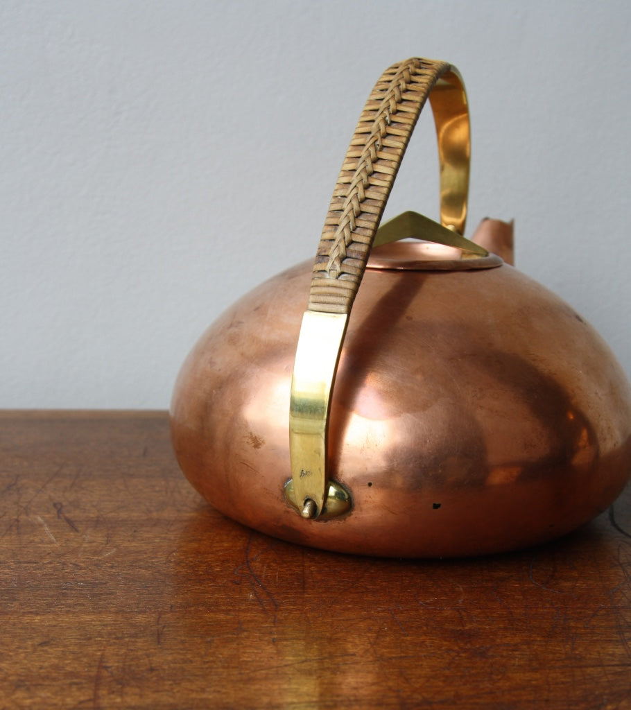 Copper and Brass Teapot Carl Auböck - Image 6