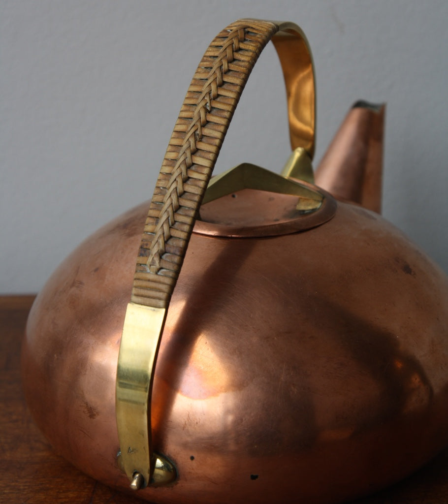 Copper and Brass Teapot Carl Auböck - Image 8