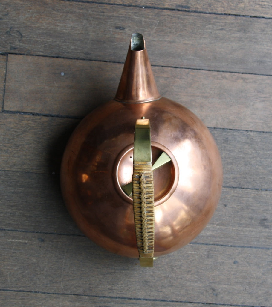 Copper and Brass Teapot Carl Auböck - Image 9