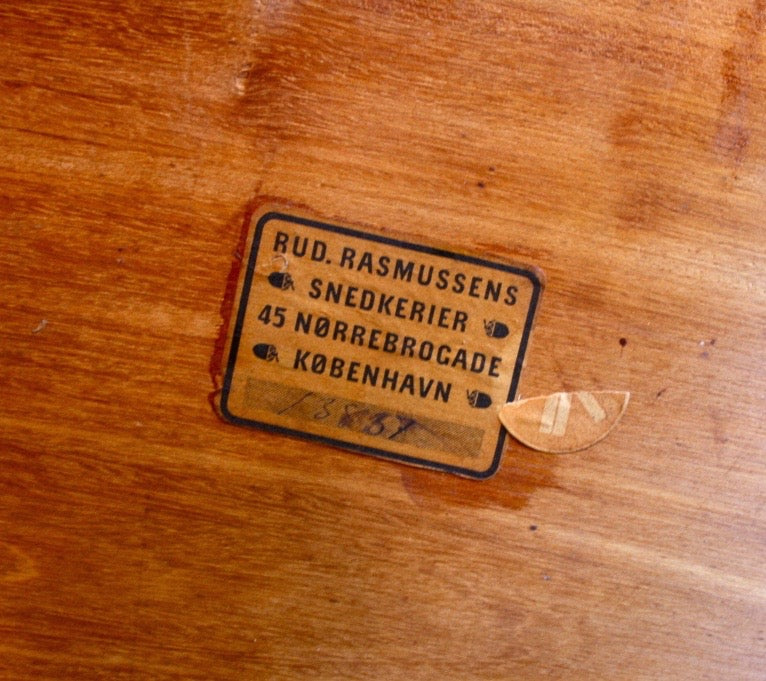 Cuban Mahogany Coffee Table Kaare Klint - Image 5