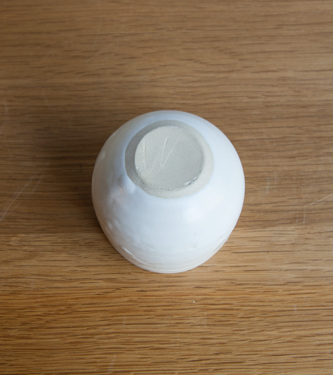 Cup 1Ivory White Glaze Kasper Würtz - Image 3