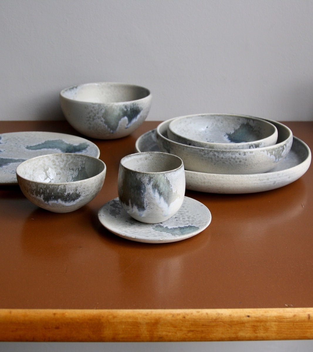Cup 1White & Soft Blue Glaze Kasper Würtz - Image 3