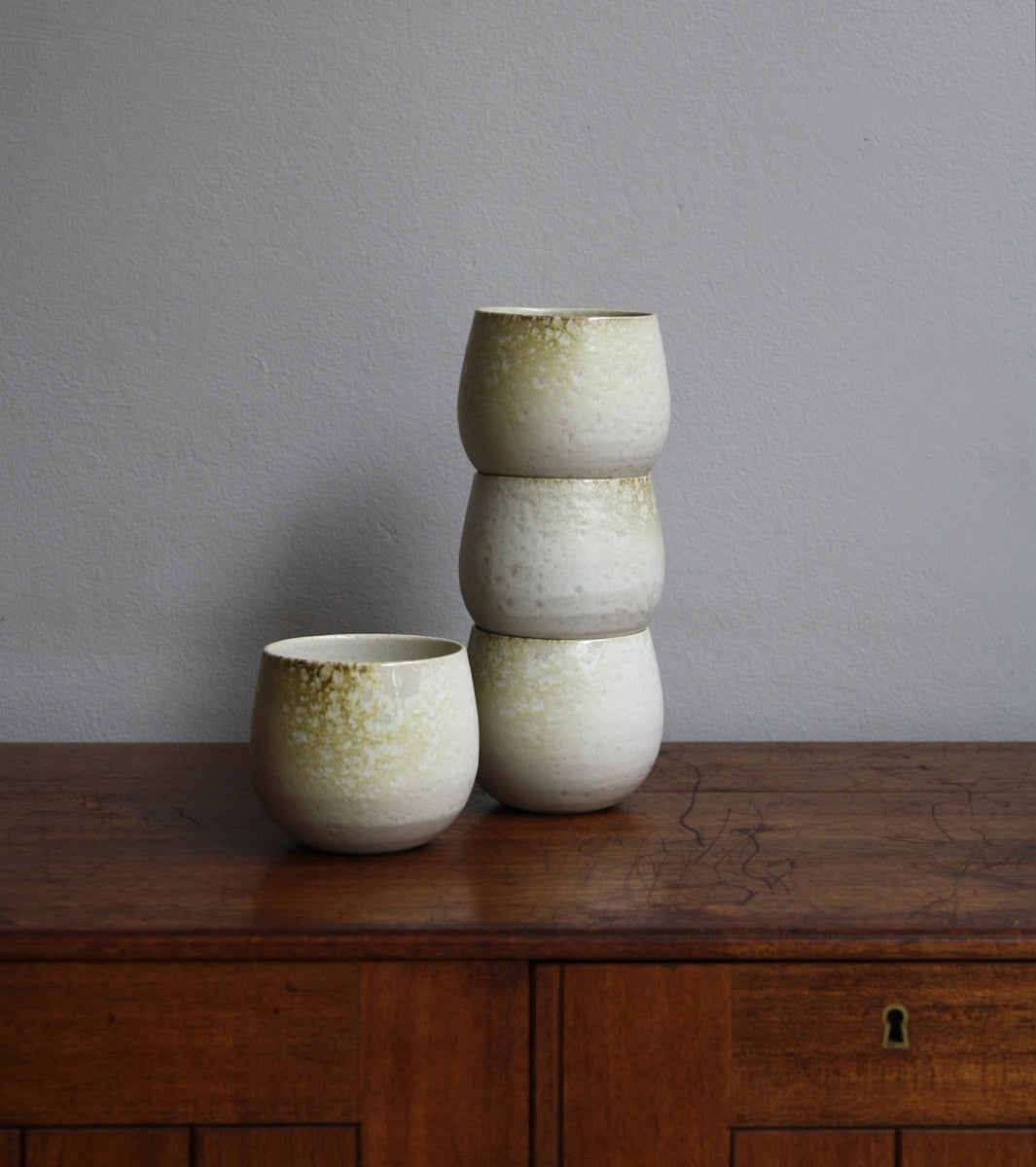 Cup 1White & Yellow Glaze Kasper Würtz - Image 3