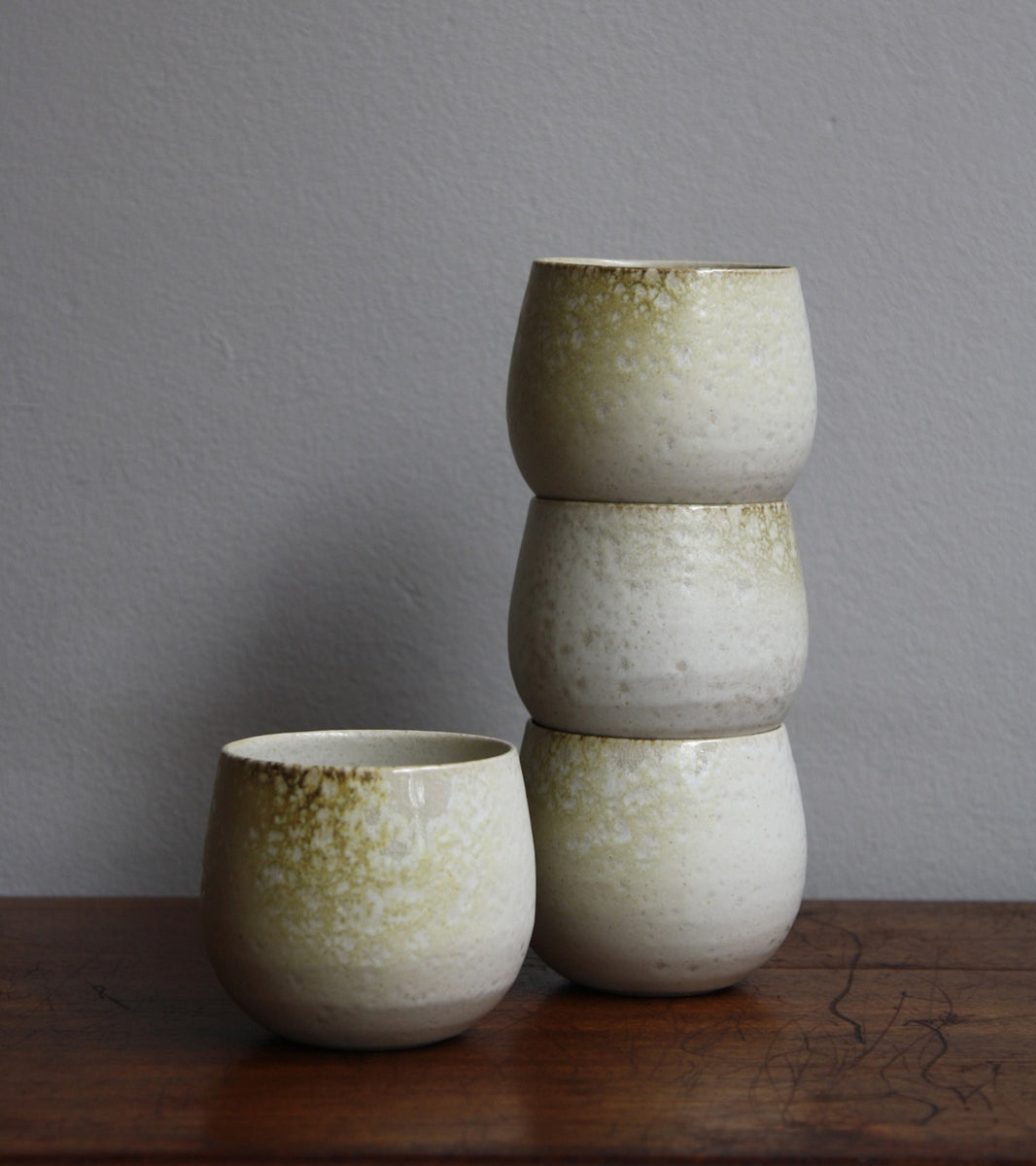 Cup 1White & Yellow Glaze Kasper Würtz - Image 5