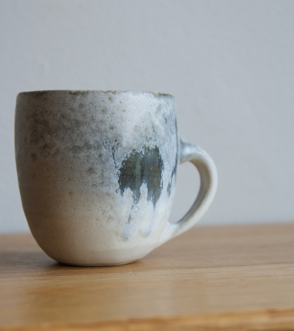 Custom Mug with HandleWhite & Soft Blue Glaze Kasper Würtz - Image 6