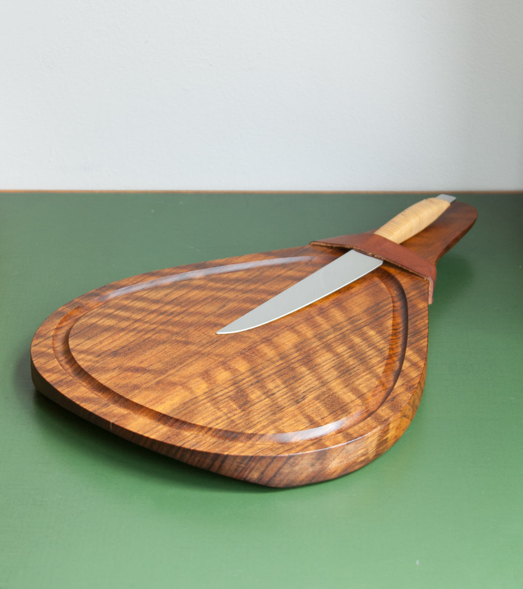 Cutting Board & Knife Set Carl Auböck  - Image 1