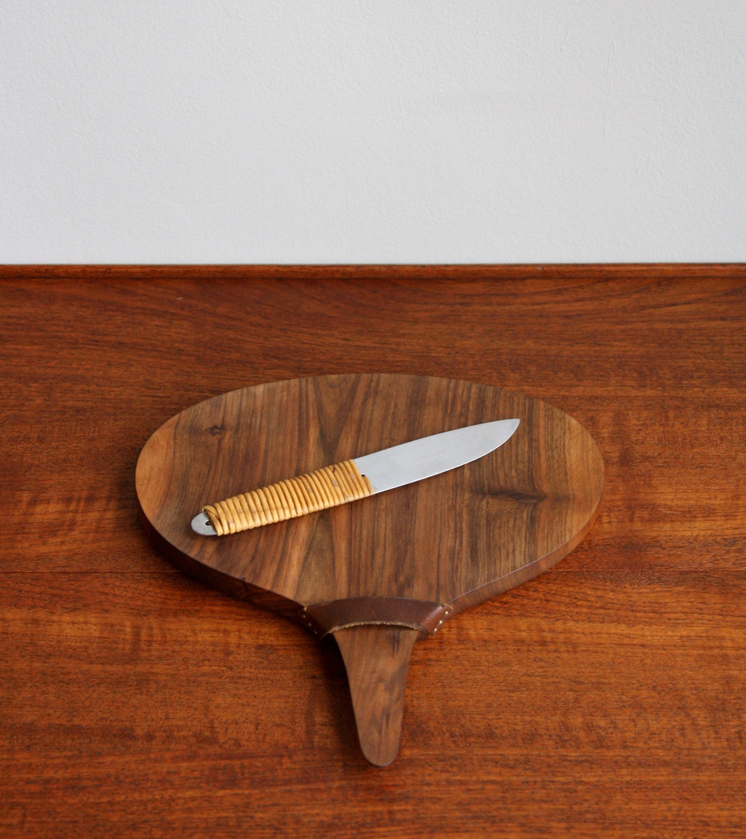 Cutting Platter and Knife Carl Auböck - Image 3