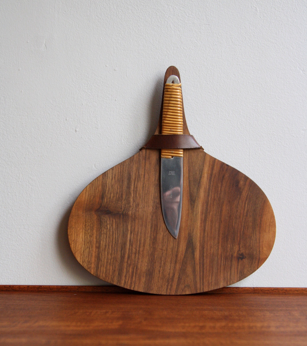 Cutting Platter and Knife Carl Auböck - Image 5