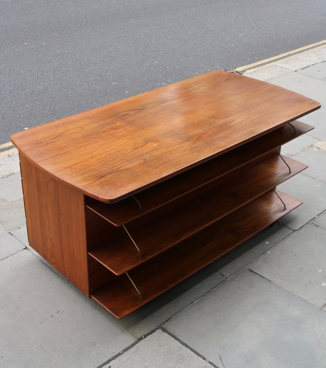 Desk with Bookcase Front Hans Olsen and Chris Sørensen - Image 5