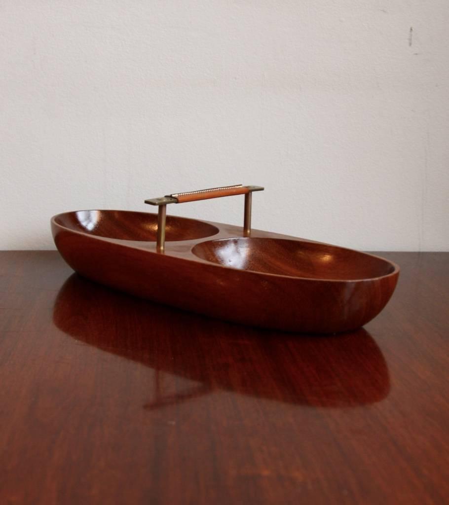 Double Bowl Boat  Carl Auböck - Image 1