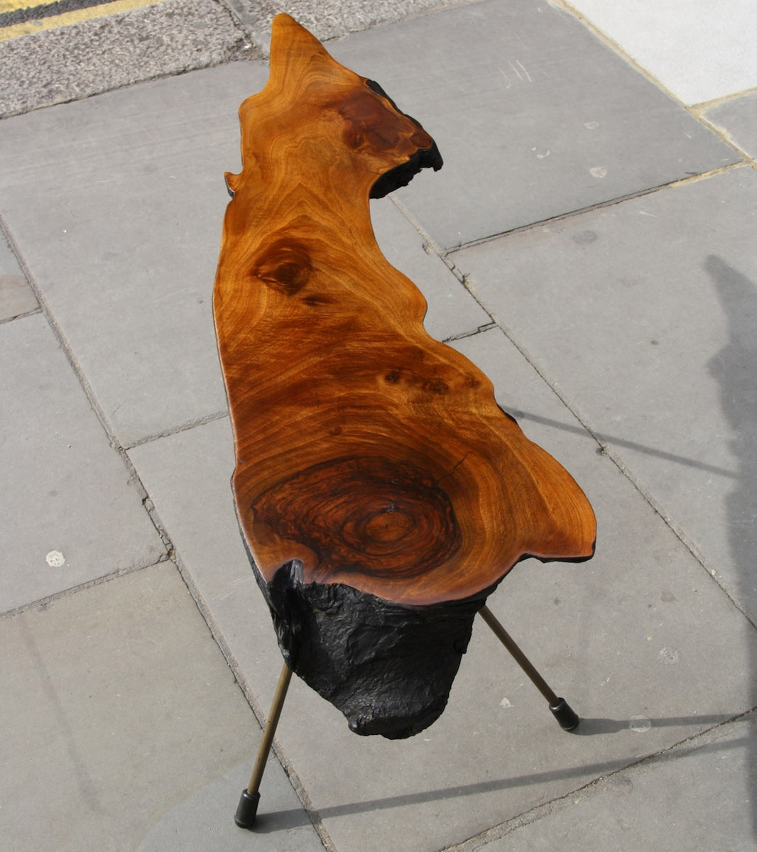 Elongated Tree Trunk Table Carl Auböck - Image 6