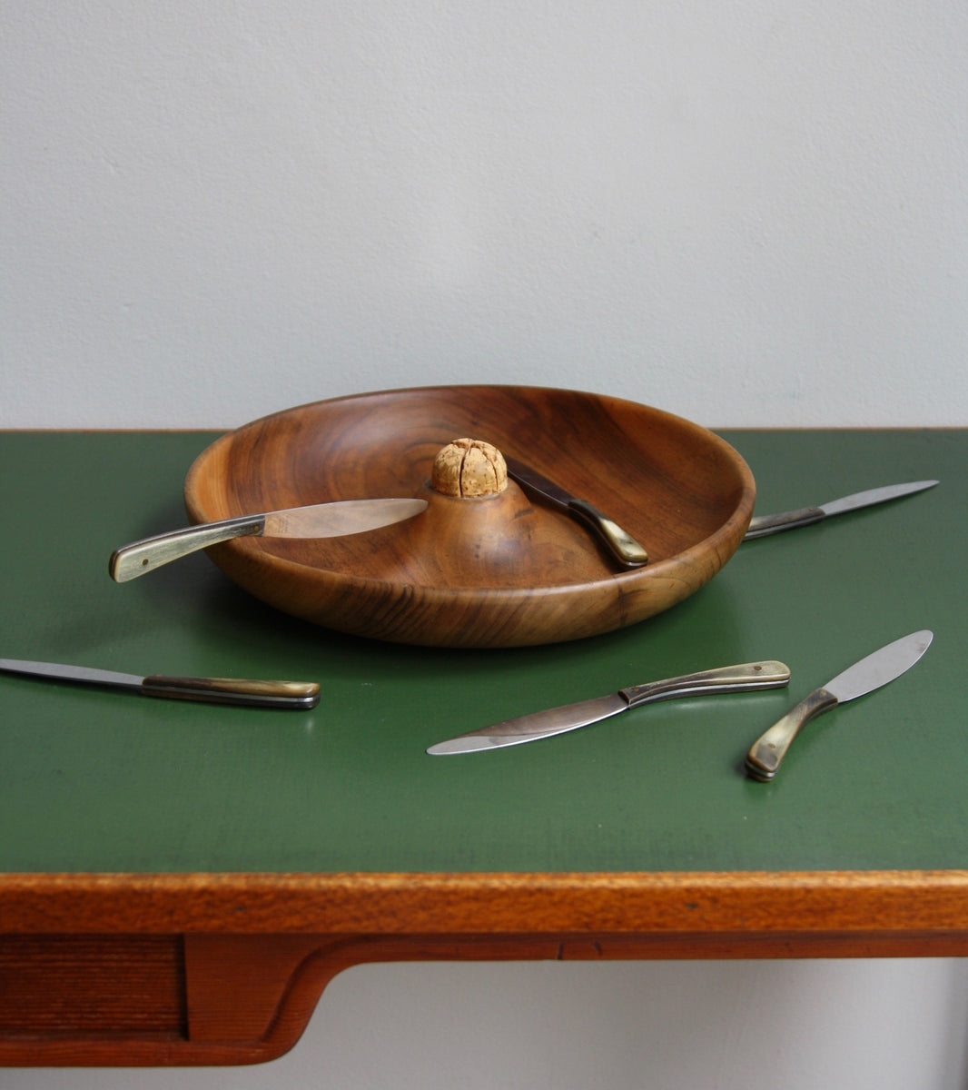 Fruit Bowl & Knife Set Carl Auböck  - Image 6