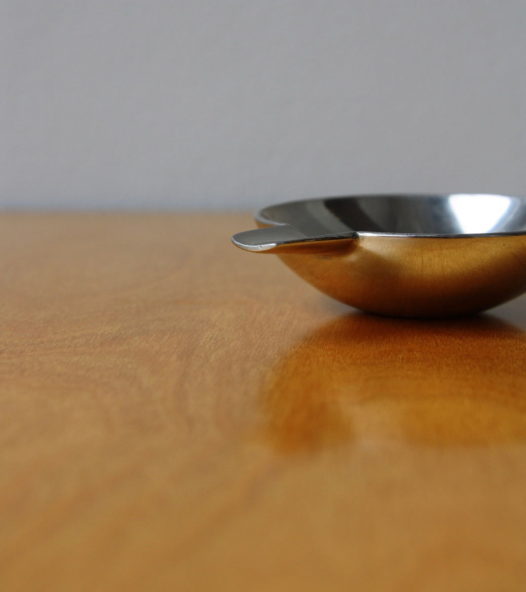 Geometric White Metal Ashtray Carl Auböck  - Image 9
