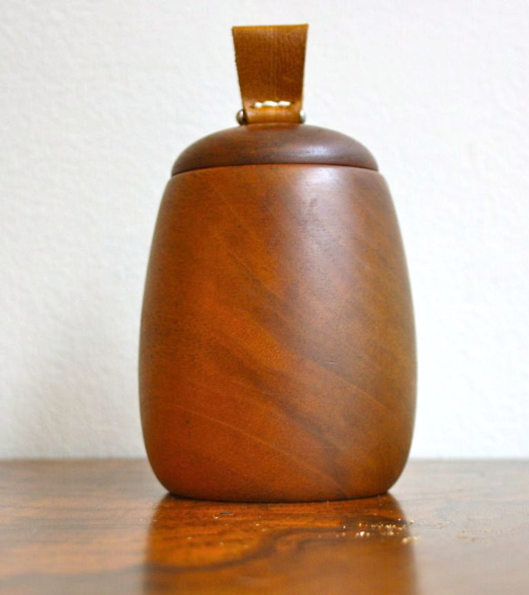 Great Wooden Tobacco Jar Carl Auböck - Image 2