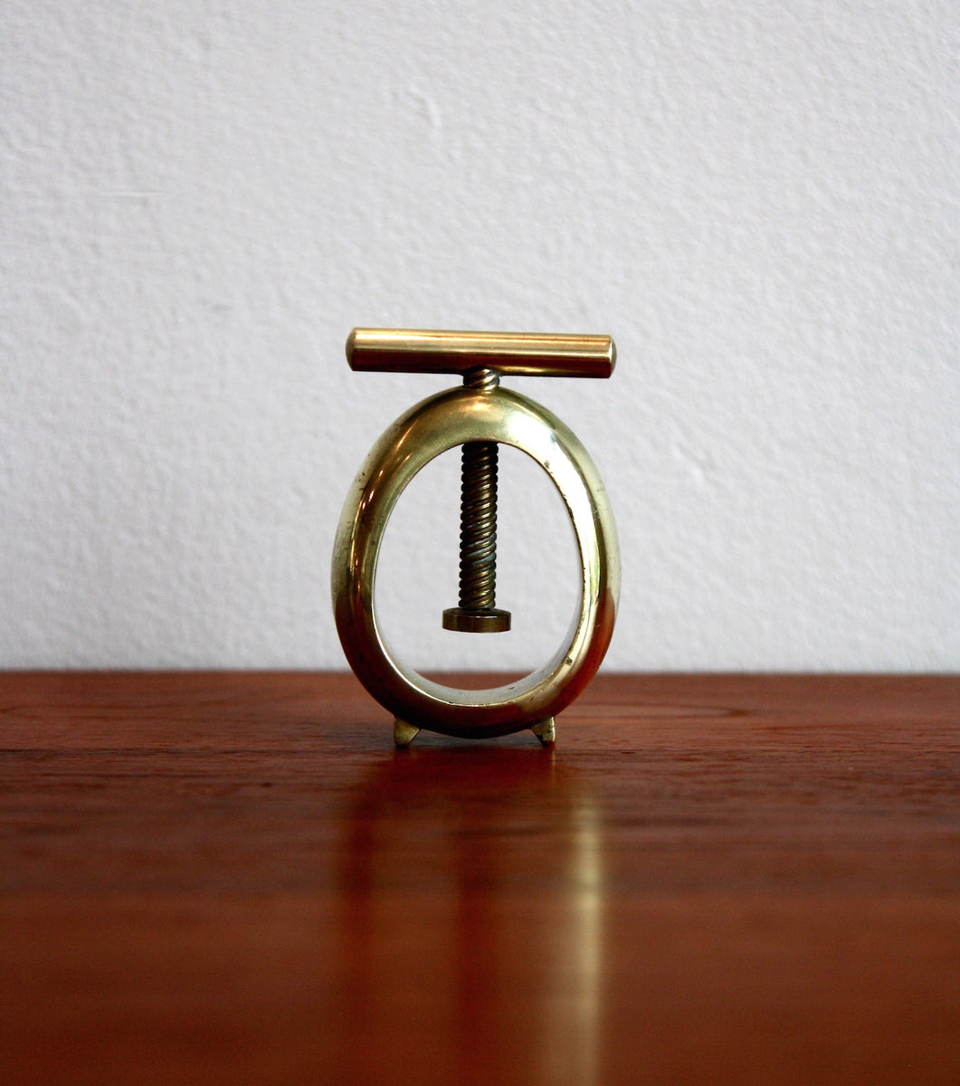 Heavy Brass Nutcracker by Austrian Carl Auböck - Image 2
