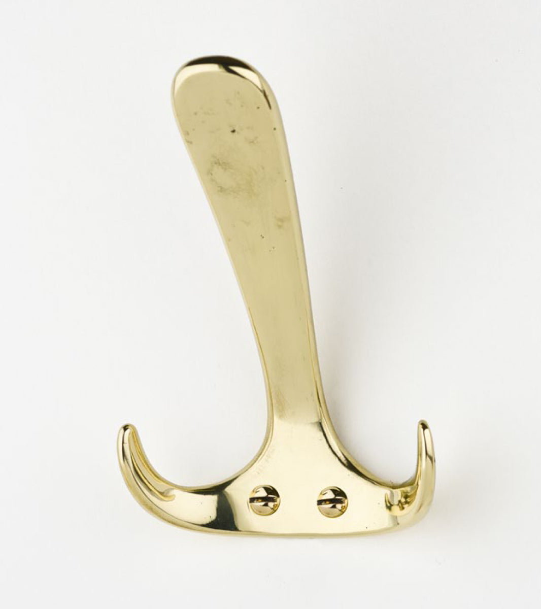 sand cast Polished brass Mid-century Hook 4982 Carl Auböck Werkstätte