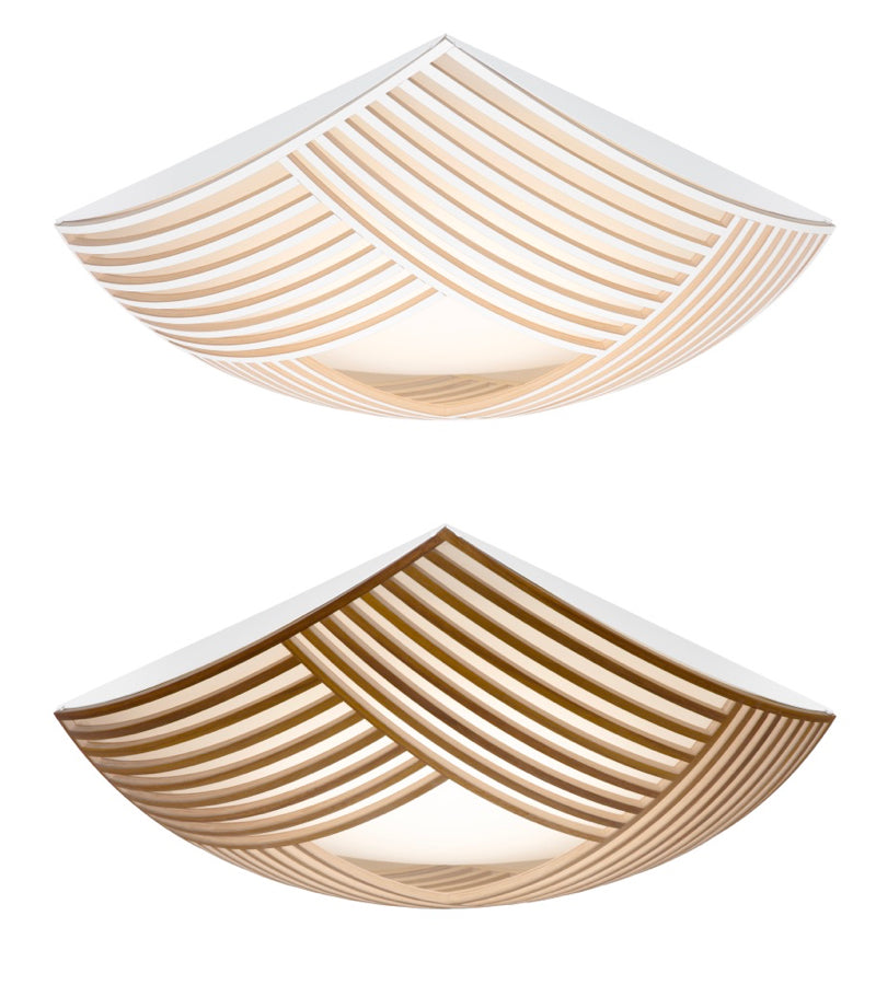 Kuulto 9100 Ceiling light Finnish design Walnut White
