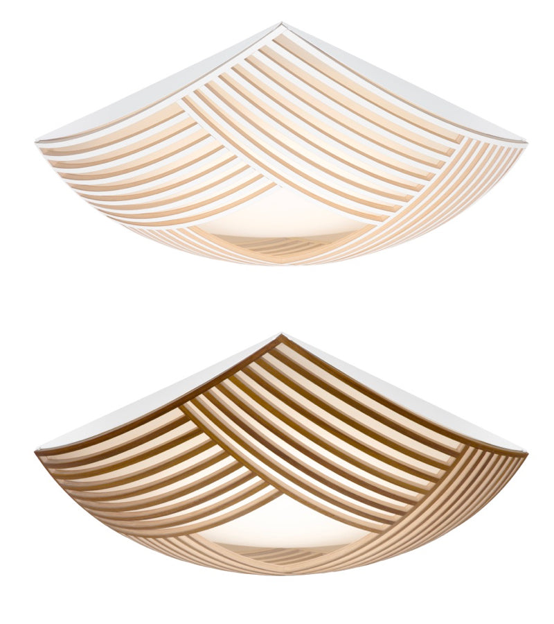 Kuulto 9100 Ceiling light Finnish design Walnut White