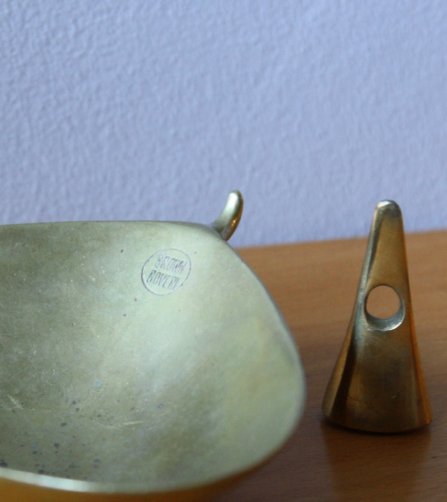 Large Ashtray with Tamper #2 Carl Auböck - Image 9