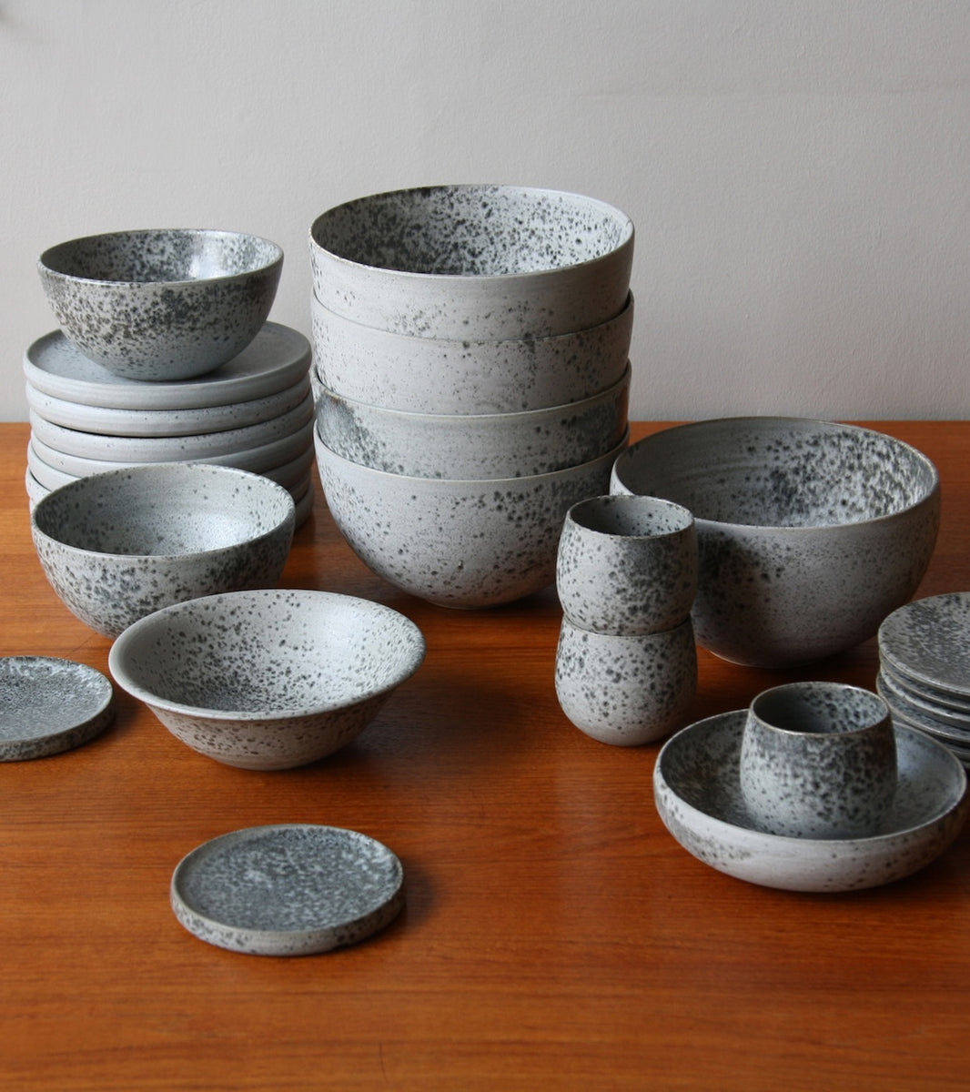 Large Deep Bowl 12Grey Glaze Kasper Würtz - Image 3