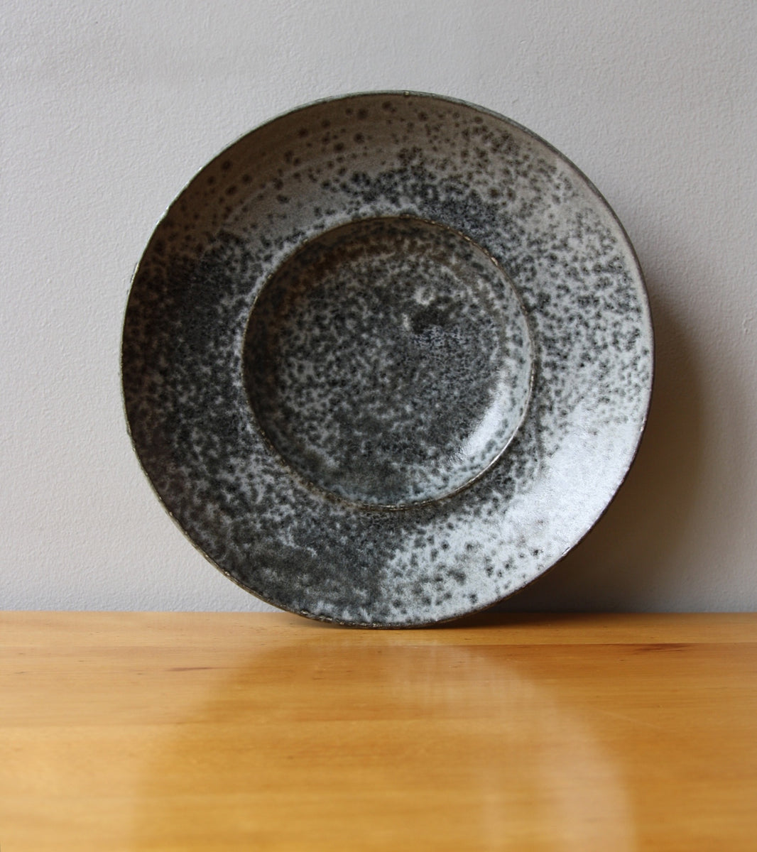 Large Flat Out Bowl 11Grey Glaze Kasper Würtz - Image 5