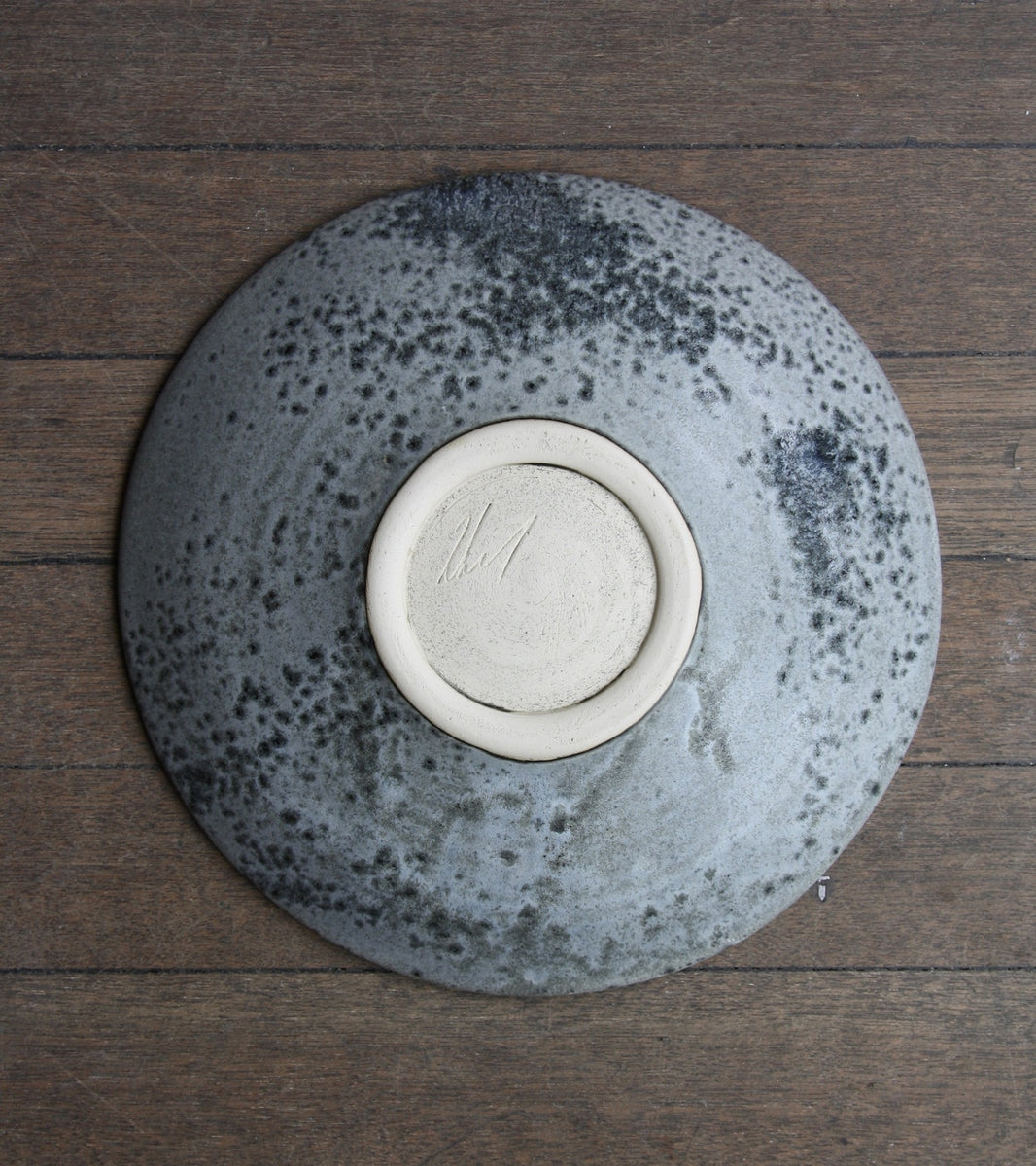 Large Flat Out Bowl 11Grey Glaze Kasper Würtz - Image 7