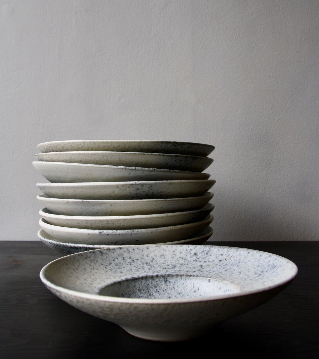 Large Flat Out Bowl 11Stone Blue   Kasper Würtz - Image 5