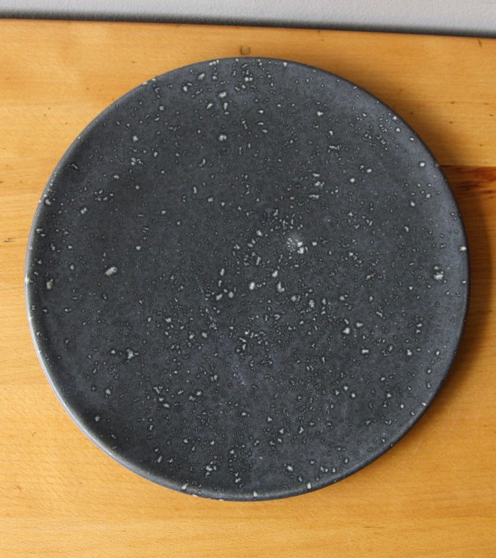Large Flat Plate 6Black & White Glaze Kasper Würtz - Image 7