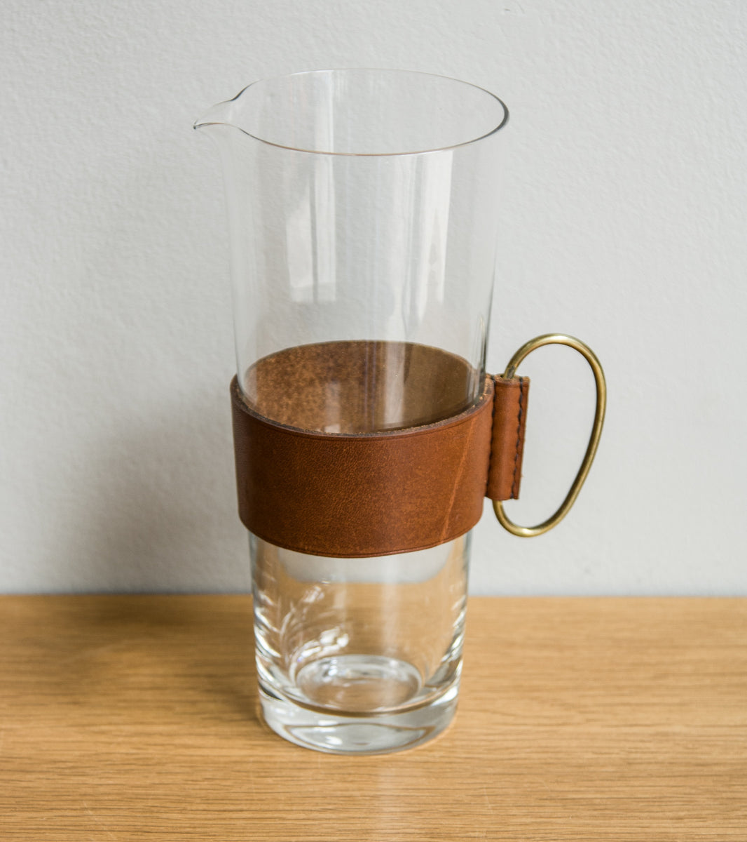 Large Pitcher with Walnut Stirrer Carl Auböck  - Image 4
