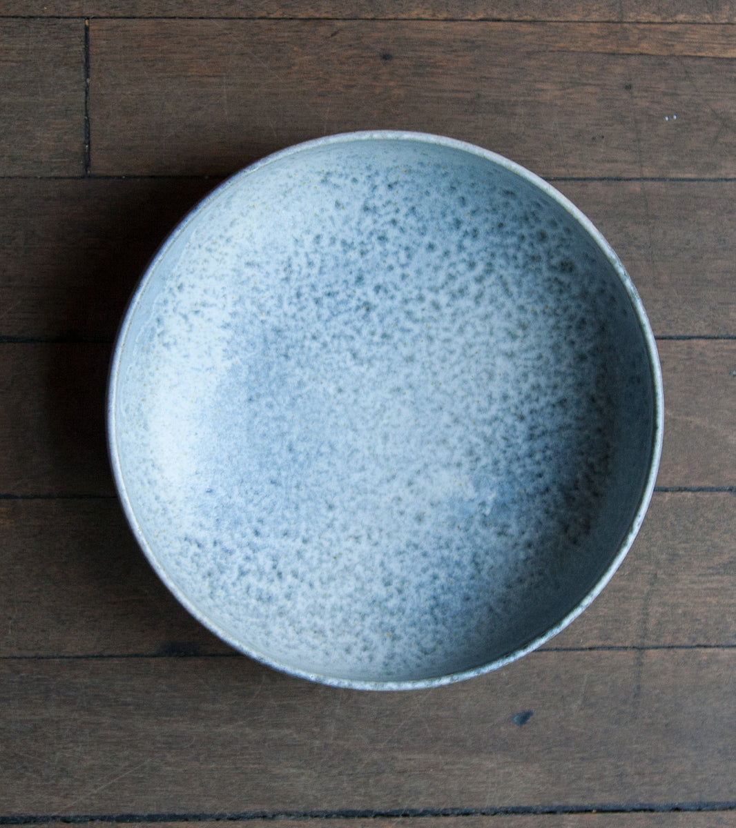 Large Shallow Bowl 13Stone Blue Glaze Kasper Würtz - Image 8