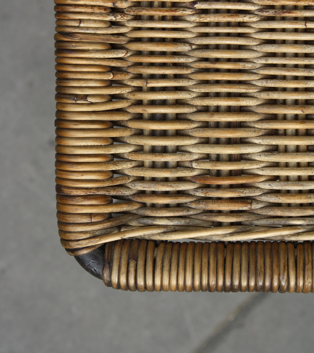 Large Square Wicker Table Carl Auböck - Image 7