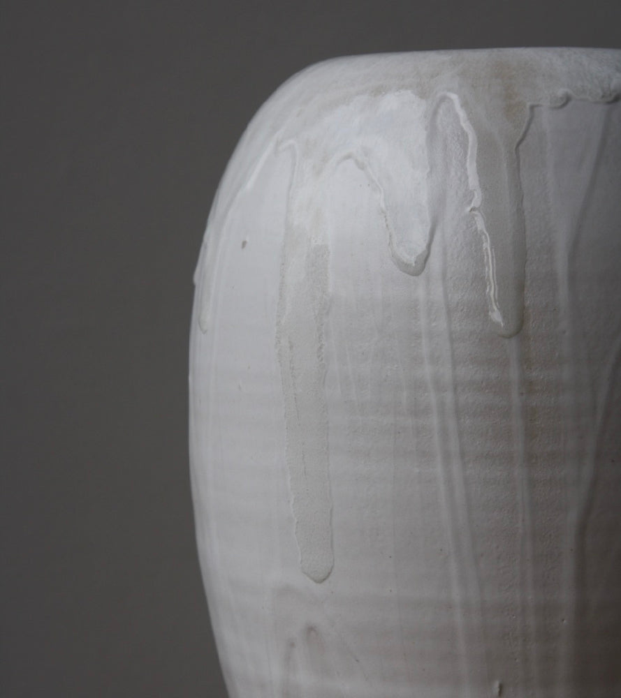 Large Tall Vase White Glaze Kasper Würtz - Image 11