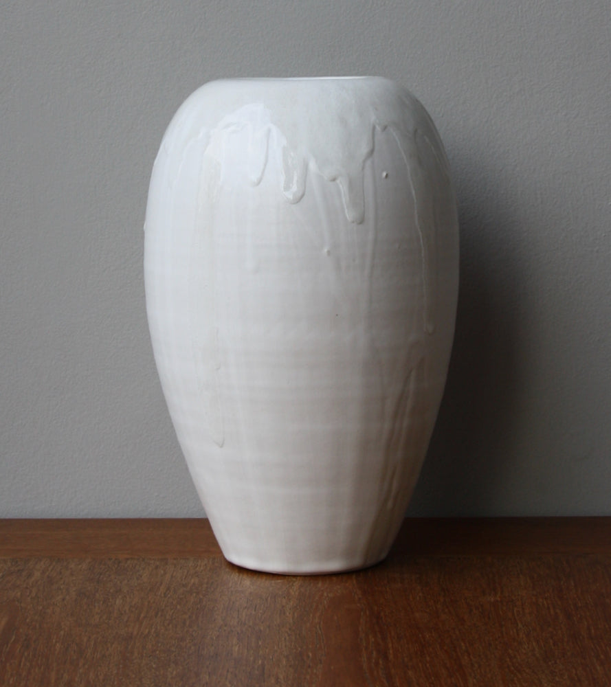 Large Tall Vase White Glaze Kasper Würtz - Image 5