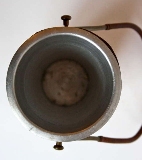 Leather and Brass Ice Bucket  Carl Auböck - Image 6